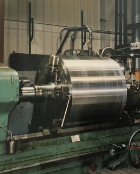 Small Dryer Drum in Grinder
