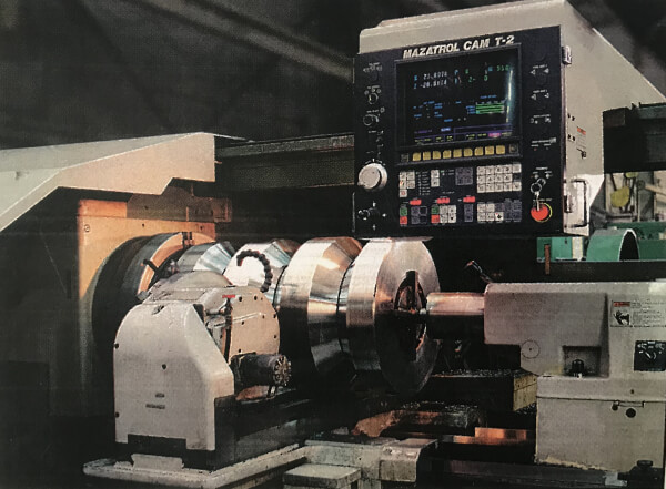 Straightener Roll in Mazak